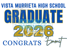 Load image into Gallery viewer, 2026 Graduation Sign No Photo