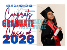 Load image into Gallery viewer, 2026 Graduation Signs w/ Photo