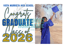 Load image into Gallery viewer, 2026 Graduation Signs w/ Photo