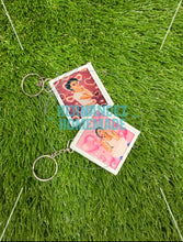Load image into Gallery viewer, 3D Printed Mini Binder Keychain