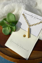 Load image into Gallery viewer, Rectangle Pendant Necklace