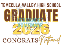 Load image into Gallery viewer, 2026 Graduation Sign No Photo
