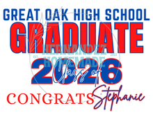 Load image into Gallery viewer, 2026 Graduation Sign No Photo
