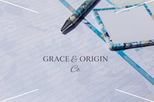 Load image into Gallery viewer, Blue Floral Stationary
